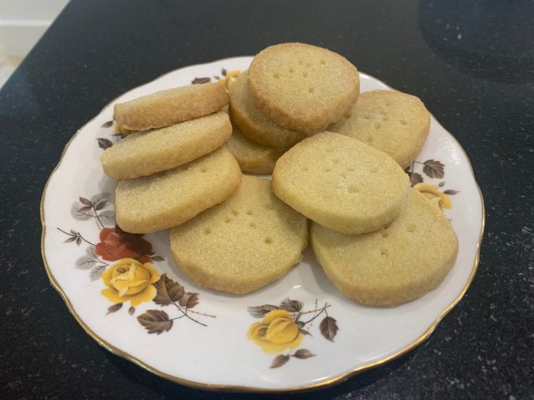 vegan shortbread biscuits